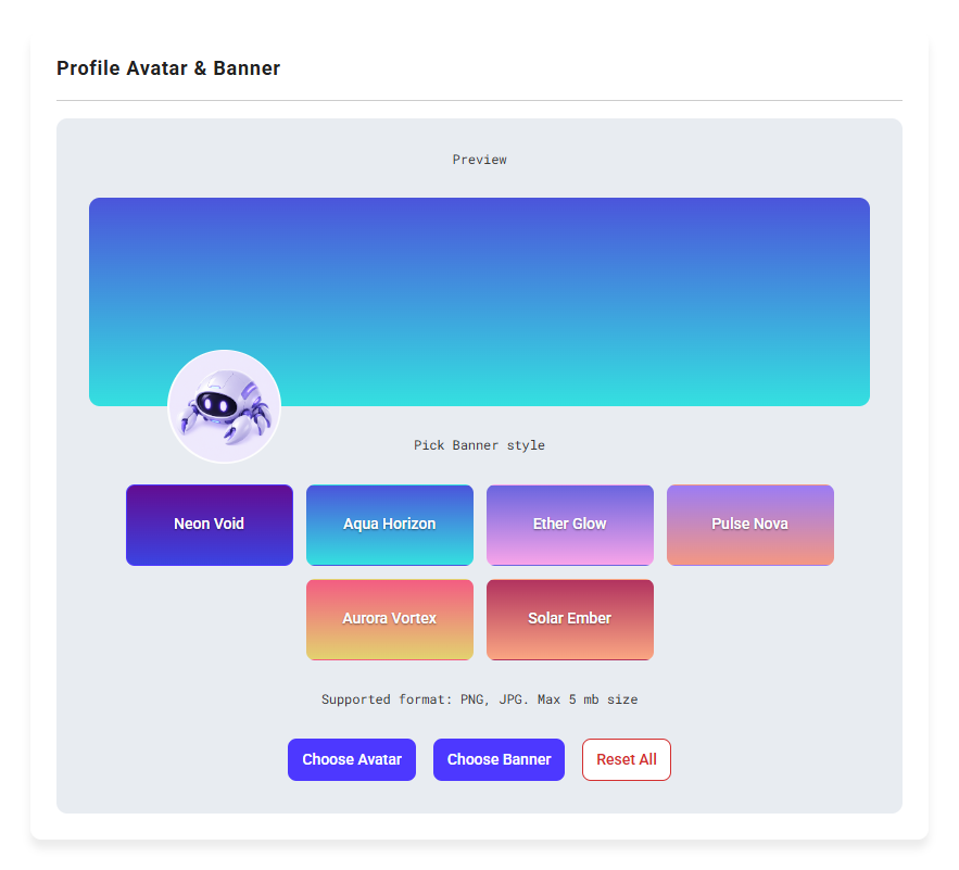 Edit Profile | ASI:Create Docs